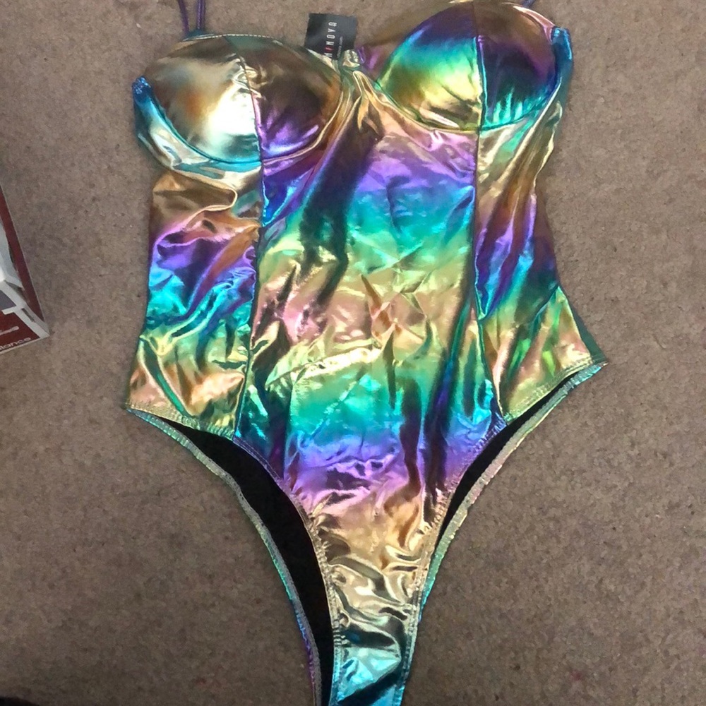 NWT multicolor bodysuit